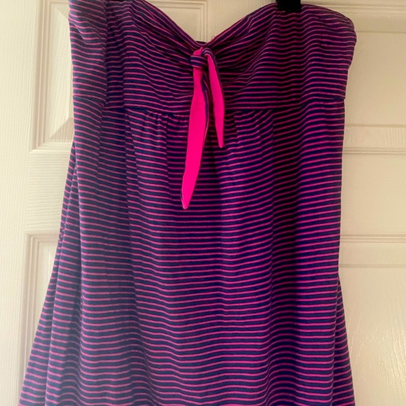 NWOT XL strapless sundress swimsuit cover up - Picture 9 of 11